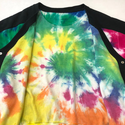 【中古品】【メンズ】 COTE MER コートメール REMAKE TIE‐DYE CARDIGAN リメイク タイダイ カーディガン トップス 141-250824-ts-01-tei サイズ：フリー カラー：マルチ 万代Net店