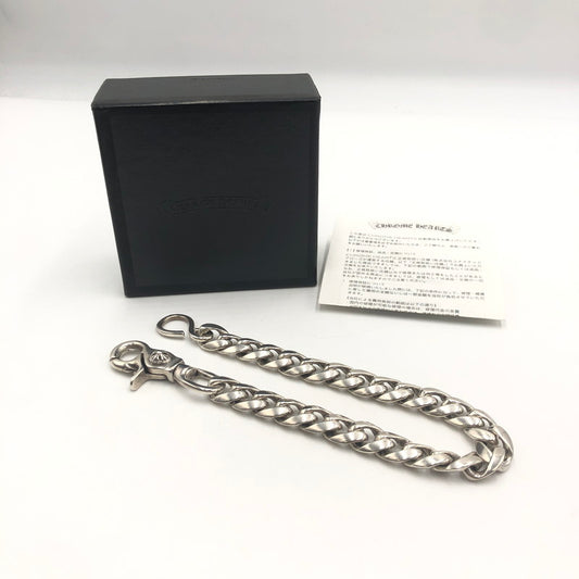 【中古品】【メンズ】 CHROME HEARTS クロムハーツ CLASSIC SHORT-S 1クリップショートクラシック ウォレットチェーン シルバー アクセサリー 190-250817-kk-01-tei カラー：シルバー 万代Net店