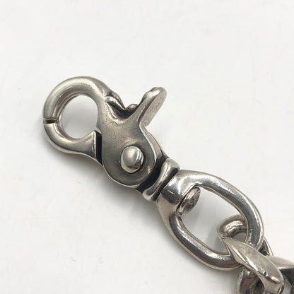 【中古品】【メンズ】 CHROME HEARTS クロムハーツ CLASSIC SHORT-S 1クリップショートクラシック ウォレットチェーン シルバー アクセサリー 190-250817-kk-01-tei カラー：シルバー 万代Net店