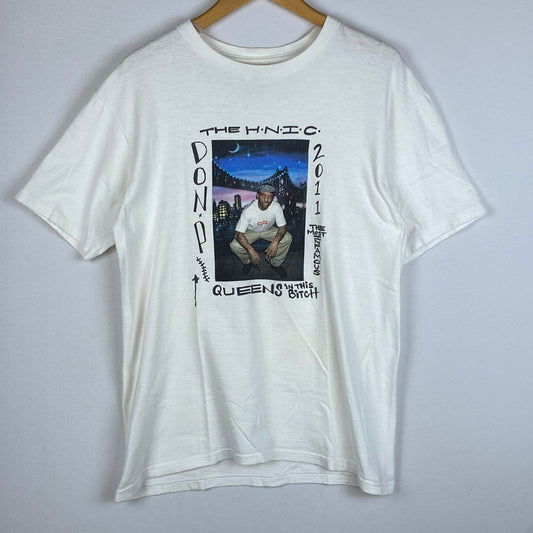【中古品】【メンズ】 Supreme シュプリーム 11SS MOBB DEEP PRODIGY TEE モブディープ プロディジー Tシャツ 半袖 トップス USA製 149-251225-yy-10-tei サイズ：M カラー：ホワイト 万代Net店