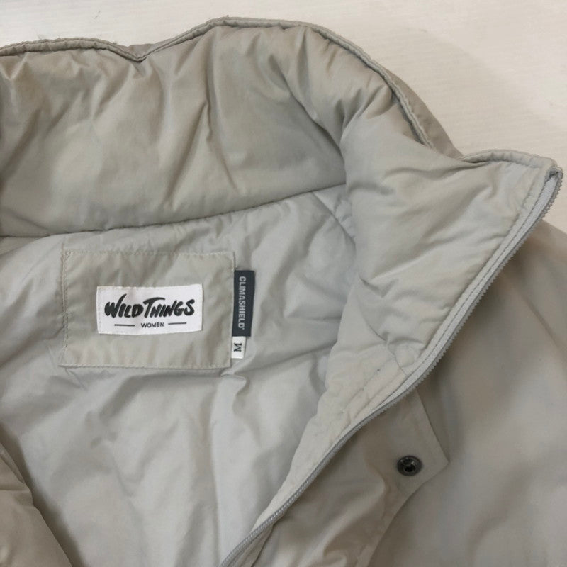 【中古品】【レディース】 WILDTHINGS ワイルドシングス 22AW MONSTER PARKA'22 WTW22103SN モンスター パーカー'22 中綿ジャケット アウター 168-250820-KS-16-tei サイズ：M カラー：ice grey 万代Net店