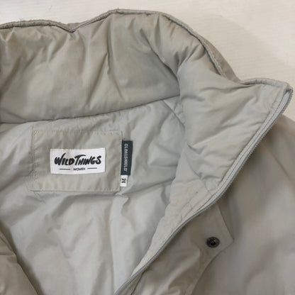 【中古品】【レディース】 WILDTHINGS ワイルドシングス 22AW MONSTER PARKA'22 WTW22103SN モンスター パーカー'22 中綿ジャケット アウター 168-250820-KS-16-tei サイズ：M カラー：ice grey 万代Net店