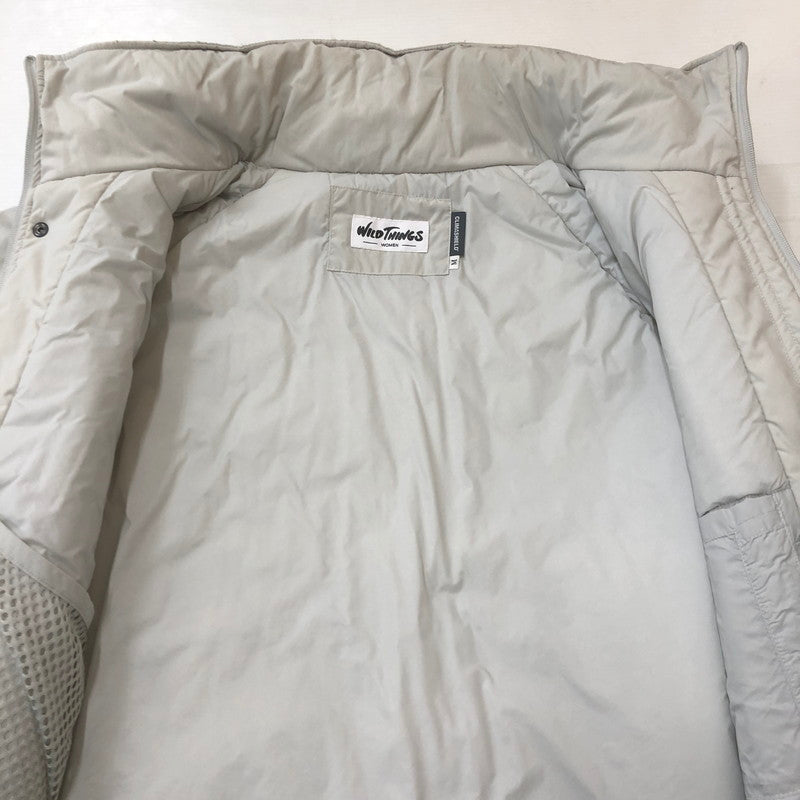 【中古品】【レディース】 WILDTHINGS ワイルドシングス 22AW MONSTER PARKA'22 WTW22103SN モンスター パーカー'22 中綿ジャケット アウター 168-250820-KS-16-tei サイズ：M カラー：ice grey 万代Net店