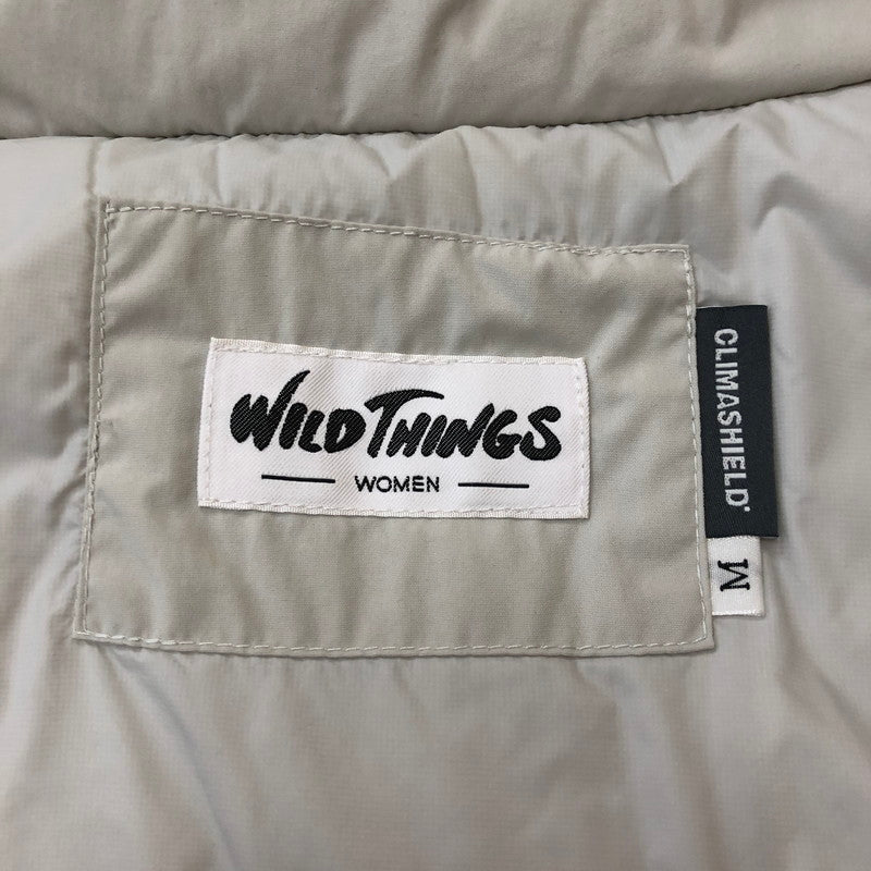 【中古品】【レディース】 WILDTHINGS ワイルドシングス 22AW MONSTER PARKA'22 WTW22103SN モンスター パーカー'22 中綿ジャケット アウター 168-250820-KS-16-tei サイズ：M カラー：ice grey 万代Net店