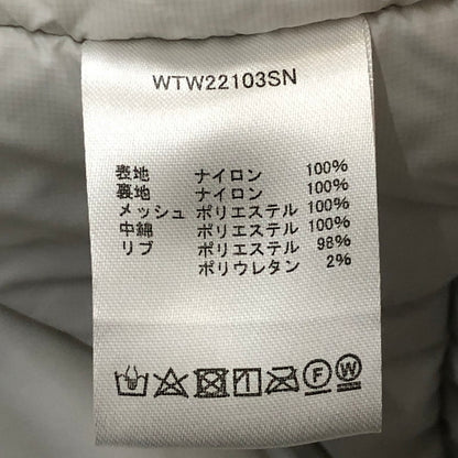 【中古品】【レディース】 WILDTHINGS ワイルドシングス 22AW MONSTER PARKA'22 WTW22103SN モンスター パーカー'22 中綿ジャケット アウター 168-250820-KS-16-tei サイズ：M カラー：ice grey 万代Net店