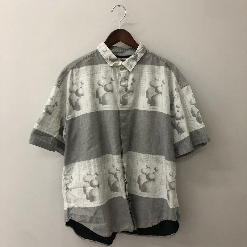 【中古品】【メンズ】 C.E シーイー AS MCOMP SHORT SLEEVE SHIRT アズ エムコンプ ショートスリーブ シャツ 半袖 トップス 142-250820-KS-02-tei サイズ：M カラー：ホワイト 万代Net店