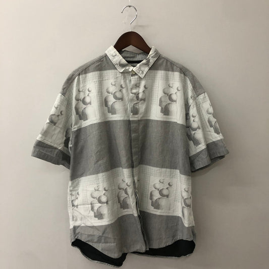 【中古品】【メンズ】 C.E シーイー AS MCOMP SHORT SLEEVE SHIRT アズ エムコンプ ショートスリーブ シャツ 半袖 トップス 142-250820-KS-02-tei サイズ：M カラー：ホワイト 万代Net店