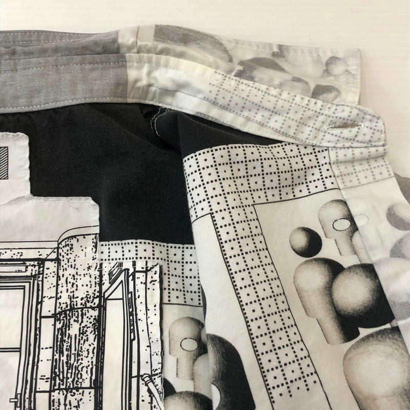 【中古品】【メンズ】 C.E シーイー AS MCOMP SHORT SLEEVE SHIRT アズ エムコンプ ショートスリーブ シャツ 半袖 トップス 142-250820-KS-02-tei サイズ：M カラー：ホワイト 万代Net店