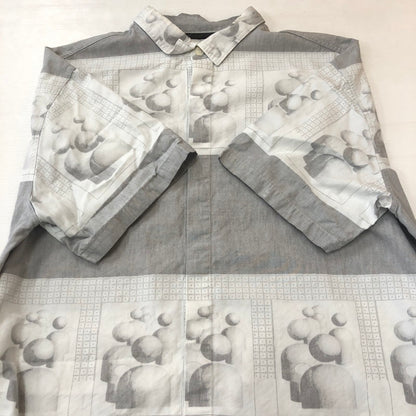 【中古品】【メンズ】 C.E シーイー AS MCOMP SHORT SLEEVE SHIRT アズ エムコンプ ショートスリーブ シャツ 半袖 トップス 142-250820-KS-02-tei サイズ：M カラー：ホワイト 万代Net店