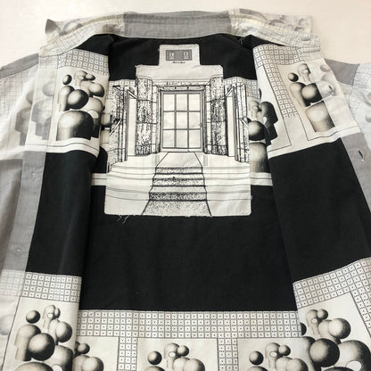 【中古品】【メンズ】 C.E シーイー AS MCOMP SHORT SLEEVE SHIRT アズ エムコンプ ショートスリーブ シャツ 半袖 トップス 142-250820-KS-02-tei サイズ：M カラー：ホワイト 万代Net店