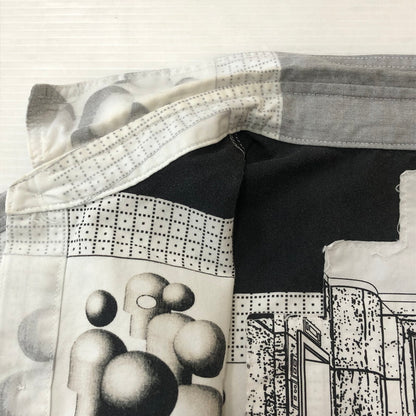 【中古品】【メンズ】 C.E シーイー AS MCOMP SHORT SLEEVE SHIRT アズ エムコンプ ショートスリーブ シャツ 半袖 トップス 142-250820-KS-02-tei サイズ：M カラー：ホワイト 万代Net店