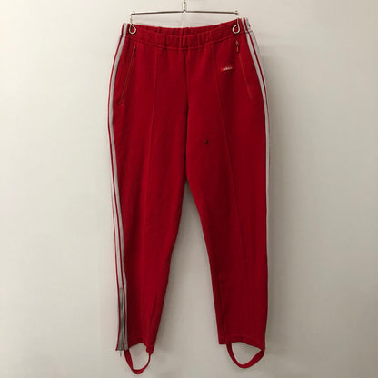 【現状渡し品】【メンズ】 adidas アディダス 70's STRAIGHT TRUCK PANT VINTAGE ADS-3F 70年代 ストレート トラックパンツ ボトムス ヴィンテージ 159-250820-KS-30-tei サイズ：4 カラー：レッド 万代Net店