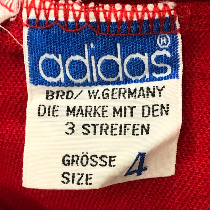 【現状渡し品】【メンズ】 adidas アディダス 70's STRAIGHT TRUCK PANT VINTAGE ADS-3F 70年代 ストレート トラックパンツ ボトムス ヴィンテージ 159-250820-KS-30-tei サイズ：4 カラー：レッド 万代Net店