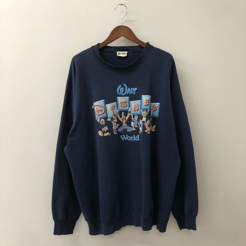 【中古品】【メンズ】 80's MICKEY MOUSE PRINT SWEAT SHIRT VINTAGE 80年代 ミッキーマウス プリント スウェット シャツ トップス トレーナー ヴィンテージ 145-250820-KS-13-fuzh サイズ：ONE カラー：パープル 万代Net店