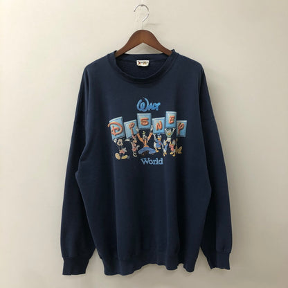 【中古品】【メンズ】 80's MICKEY MOUSE PRINT SWEAT SHIRT VINTAGE 80年代 ミッキーマウス プリント スウェット シャツ トップス トレーナー ヴィンテージ 145-250820-KS-13-fuzh サイズ：ONE カラー：パープル 万代Net店
