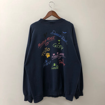 【中古品】【メンズ】 80's MICKEY MOUSE PRINT SWEAT SHIRT VINTAGE 80年代 ミッキーマウス プリント スウェット シャツ トップス トレーナー ヴィンテージ 145-250820-KS-13-fuzh サイズ：ONE カラー：パープル 万代Net店