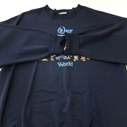 【中古品】【メンズ】 80's MICKEY MOUSE PRINT SWEAT SHIRT VINTAGE 80年代 ミッキーマウス プリント スウェット シャツ トップス トレーナー ヴィンテージ 145-250820-KS-13-fuzh サイズ：ONE カラー：パープル 万代Net店