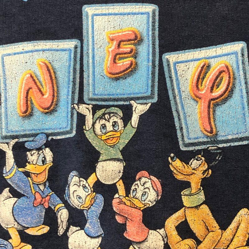 【中古品】【メンズ】 80's MICKEY MOUSE PRINT SWEAT SHIRT VINTAGE 80年代 ミッキーマウス プリント スウェット シャツ トップス トレーナー ヴィンテージ 145-250820-KS-13-fuzh サイズ：ONE カラー：パープル 万代Net店