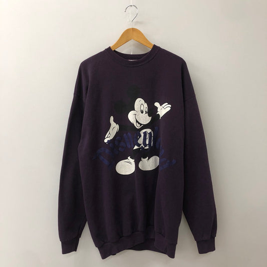 【中古品】【メンズ】 WALT DISNEY WORLD ウォルト・ディズニー ワールド 90's CREWNECK SWEAT SHIRT 90年代 クルーネック スウェット シャツ トップス トレーナー 145-250820-KS-12-tei サイズ：表記なし カラー：ネイビー 万代Net店