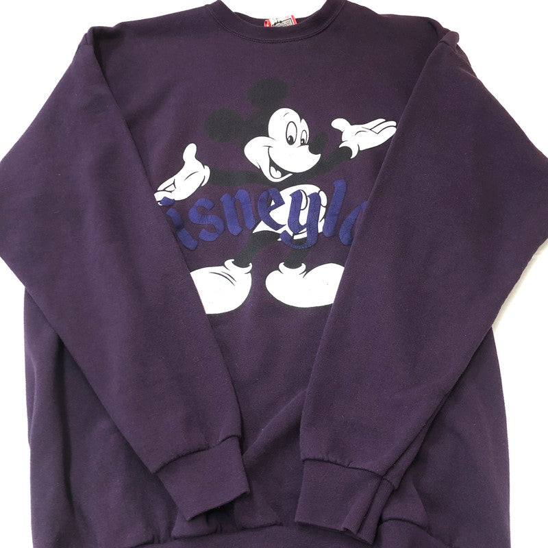 【中古品】【メンズ】 WALT DISNEY WORLD ウォルト・ディズニー ワールド 90's CREWNECK SWEAT SHIRT 90年代 クルーネック スウェット シャツ トップス トレーナー 145-250820-KS-12-tei サイズ：表記なし カラー：ネイビー 万代Net店