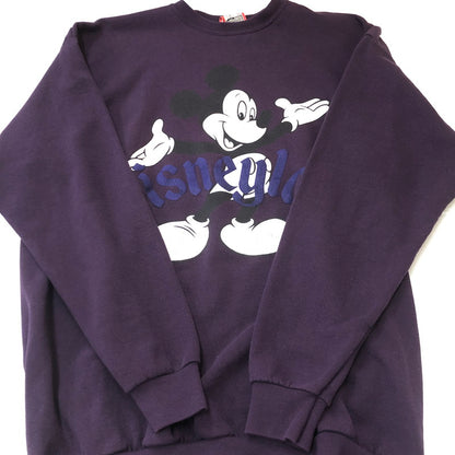 【中古品】【メンズ】 WALT DISNEY WORLD ウォルト・ディズニー ワールド 90's CREWNECK SWEAT SHIRT 90年代 クルーネック スウェット シャツ トップス トレーナー 145-250820-KS-12-tei サイズ：表記なし カラー：ネイビー 万代Net店