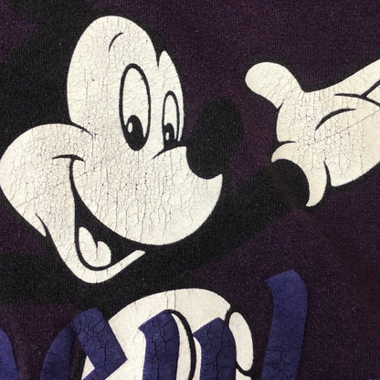 【中古品】【メンズ】 WALT DISNEY WORLD ウォルト・ディズニー ワールド 90's CREWNECK SWEAT SHIRT 90年代 クルーネック スウェット シャツ トップス トレーナー 145-250820-KS-12-tei サイズ：表記なし カラー：ネイビー 万代Net店