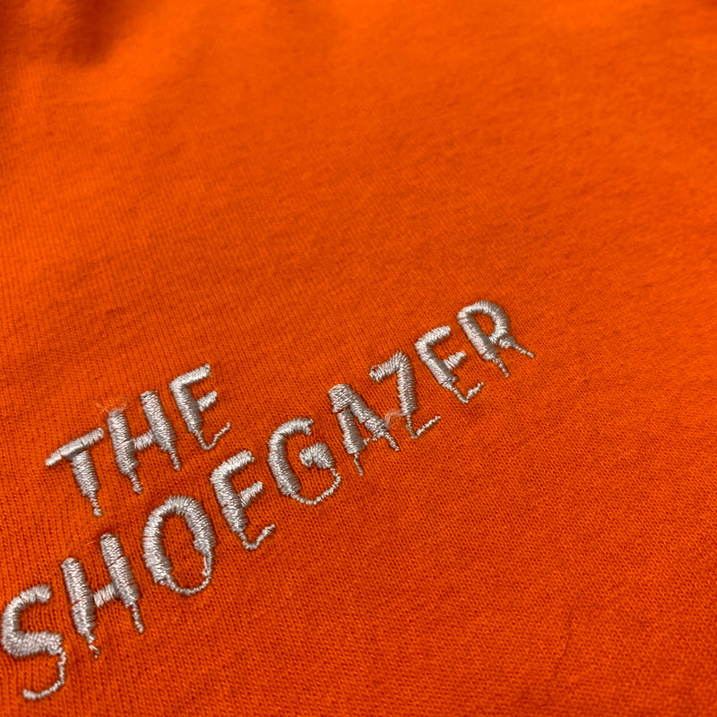 【中古品】【メンズ】 LIFEWEAR ライフウェア THE SHOEGAZER LOGO TEE シューゲイザー 刺しゅう ロゴ Tシャツ 長袖 トップス 145-260806-yo-05-tei サイズ：XL カラー：オレンジ 万代Net店