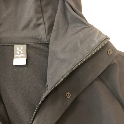 【中古品】【メンズ/レディース】 HAGLOFS ホグロフス SOFT SHELL ANORAK 010515 ソフトシェル アノラック ジャケット ライトアウター 144-250820-KS-08-tei サイズ：S カラー：BLACK 万代Net店