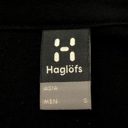 【中古品】【メンズ/レディース】 HAGLOFS ホグロフス SOFT SHELL ANORAK 010515 ソフトシェル アノラック ジャケット ライトアウター 144-250820-KS-08-tei サイズ：S カラー：BLACK 万代Net店