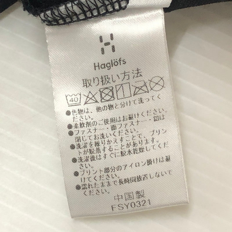 【中古品】【メンズ/レディース】 HAGLOFS ホグロフス SOFT SHELL ANORAK 010515 ソフトシェル アノラック ジャケット ライトアウター 144-250820-KS-08-tei サイズ：S カラー：BLACK 万代Net店