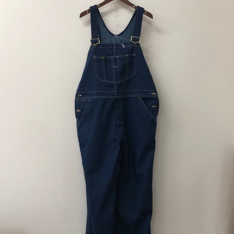 【中古品】【メンズ】 SEARS シアーズ DENIM OVERALL デニム オーバーオール ボトムス パンツ USA製 145-250831-KS-20-tei サイズ：42X30 カラー：インディゴ 万代Net店
