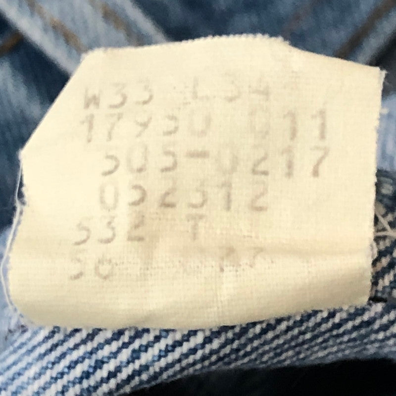 【中古品】【メンズ】 Levi's リーバイス 80’s 505 DENIM PANTS 505-0217 VINTAGE 80年代 デニムパンツ ボトムス ジーンズ ヴィンテージ ボタン裏 刻印532 156-250831-KS-24-tei サイズ：W33L34 カラー：インディゴ 万代Net店