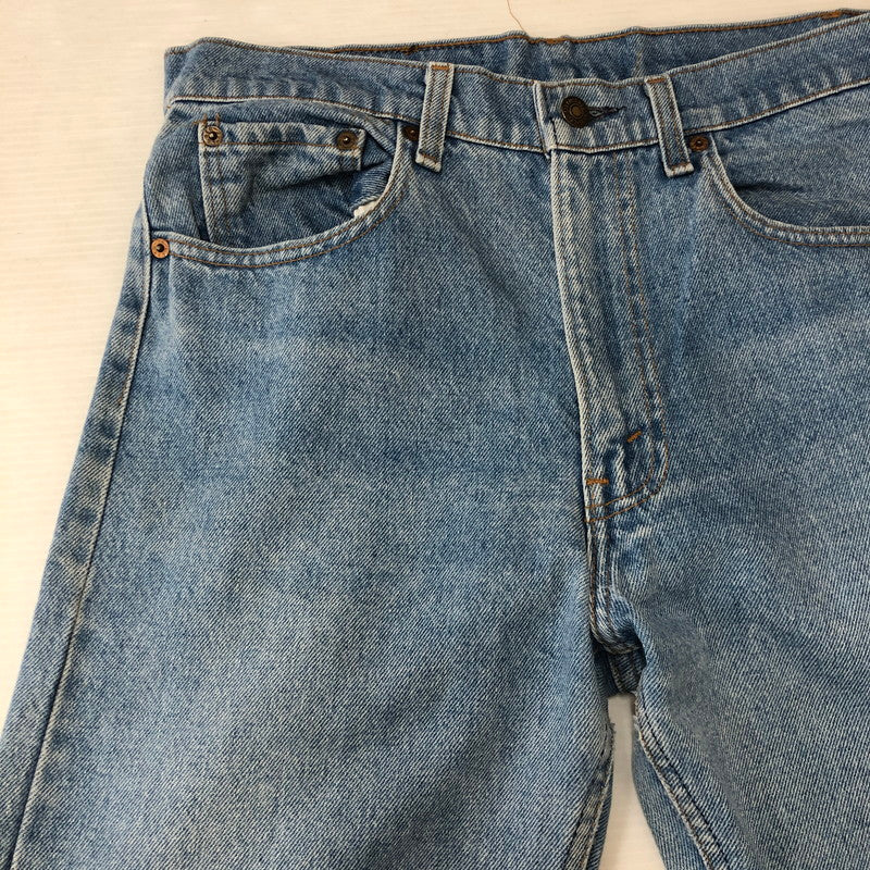 【中古品】【メンズ】 Levi's リーバイス 80’s 505 DENIM PANTS 505-0217 VINTAGE 80年代 デニムパンツ ボトムス ジーンズ ヴィンテージ ボタン裏 刻印532 156-250831-KS-24-tei サイズ：W33L34 カラー：インディゴ 万代Net店
