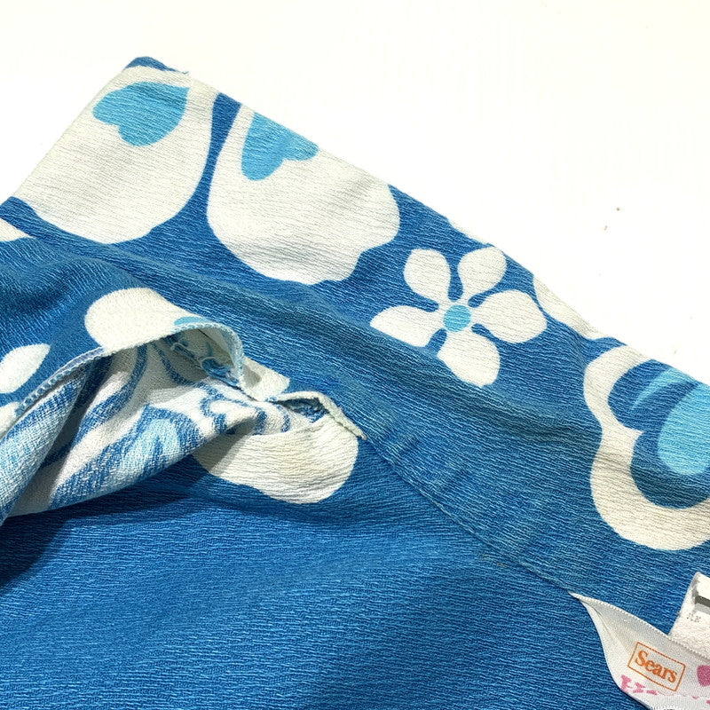 【中古品】【メンズ】 SEARS HAWAII シアーズ ハワイ 70's AOHA SHIRT VINTAGE 70年代 アロハシャツ 半袖 トップス ヴィンテージ 145-260703-yo-07-tei サイズ：表記なし カラー：ブルー 万代Net店