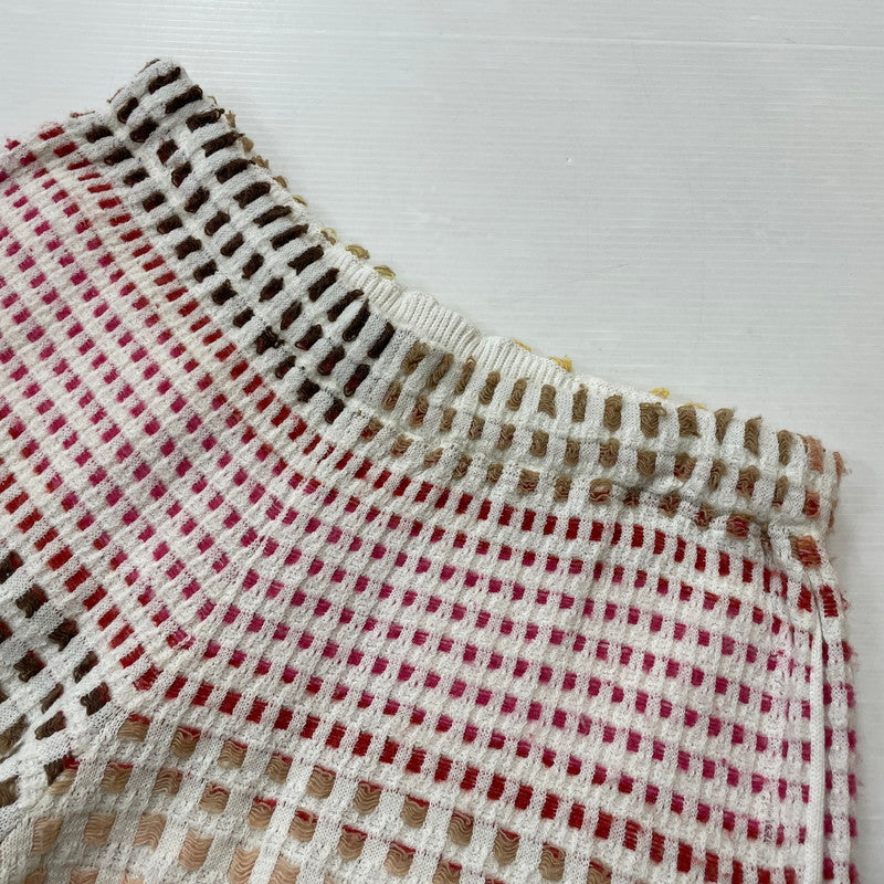 【中古品】【メンズ】 23SS GRADIENT GRID KNIT SHORT PANT グラデーション グリッド ニット ショートパンツ ボトムス ハーフパンツ 149-251225-ko-13-fuzh サイズ：L カラー：マルチ 万代Net店