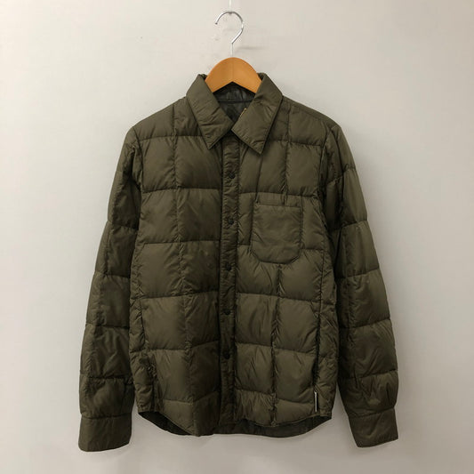 【中古品】【メンズ】 Rocky Mountain FeatherBed ロッキーマウンテンフェザーベッド × JOURNAL STANDARD ジャーナルスタンダード 別注 コラボ DOWN SHIRT 450-502-65 ダウン シャツ ライトアウター 145-250915-ts-09-tei サイズ：36 カラー：カーキ 万代Net店
