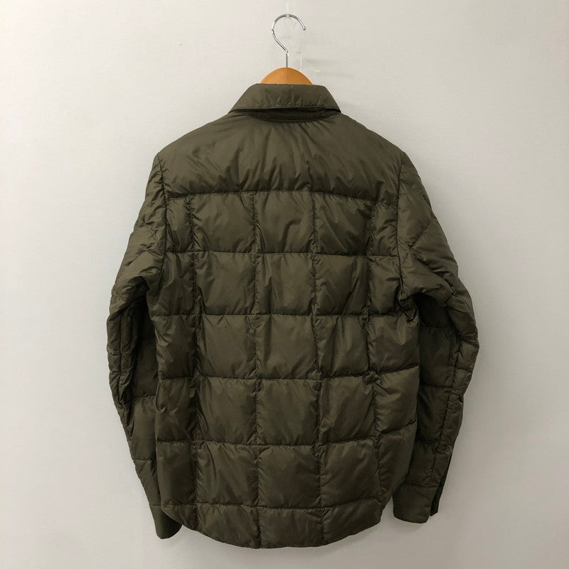 【中古品】【メンズ】 Rocky Mountain FeatherBed ロッキーマウンテンフェザーベッド × JOURNAL STANDARD ジャーナルスタンダード 別注 コラボ DOWN SHIRT 450-502-65 ダウン シャツ ライトアウター 145-250915-ts-09-tei サイズ：36 カラー：カーキ 万代Net店