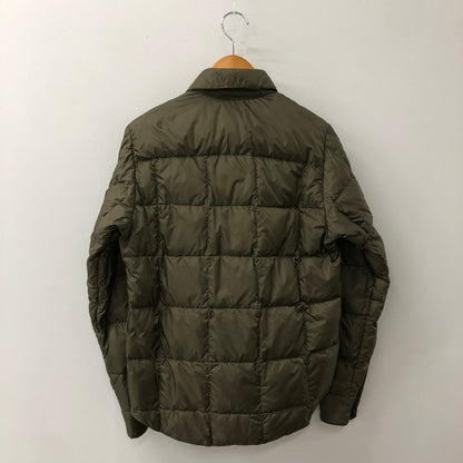 【中古品】【メンズ】 Rocky Mountain FeatherBed ロッキーマウンテンフェザーベッド × JOURNAL STANDARD ジャーナルスタンダード 別注 コラボ DOWN SHIRT 450-502-65 ダウン シャツ ライトアウター 145-250915-ts-09-tei サイズ：36 カラー：カーキ 万代Net店