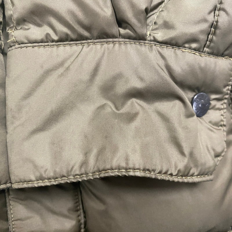 【中古品】【メンズ】 Rocky Mountain FeatherBed ロッキーマウンテンフェザーベッド × JOURNAL STANDARD ジャーナルスタンダード 別注 コラボ DOWN SHIRT 450-502-65 ダウン シャツ ライトアウター 145-250915-ts-09-tei サイズ：36 カラー：カーキ 万代Net店