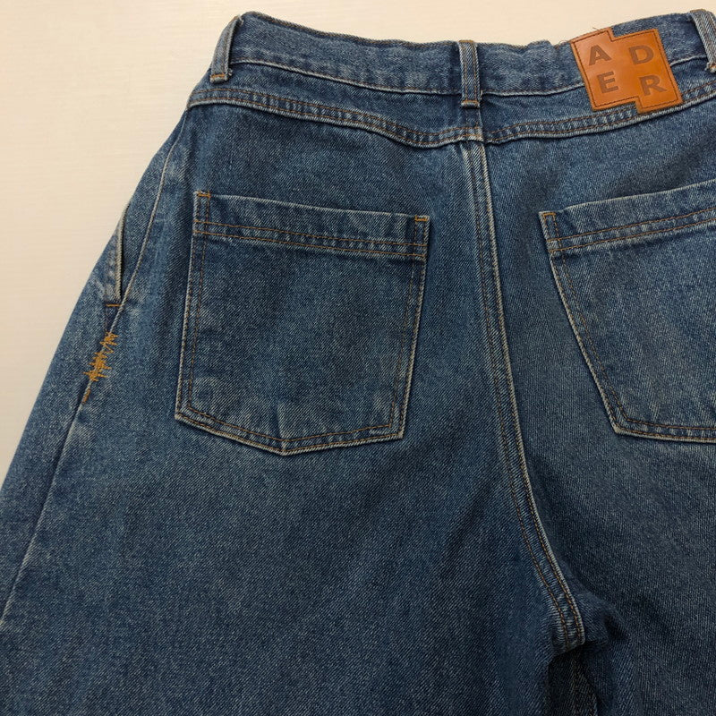 【現状渡し品】【メンズ】 ADERERROR アンダーエラー SV TAG JEANS BMSGFYJE102BLS シルバータグ ジーンズ ボトムス デニムパンツ 152-250823-yo-26-tei サイズ：S カラー：ブルー 万代Net店
