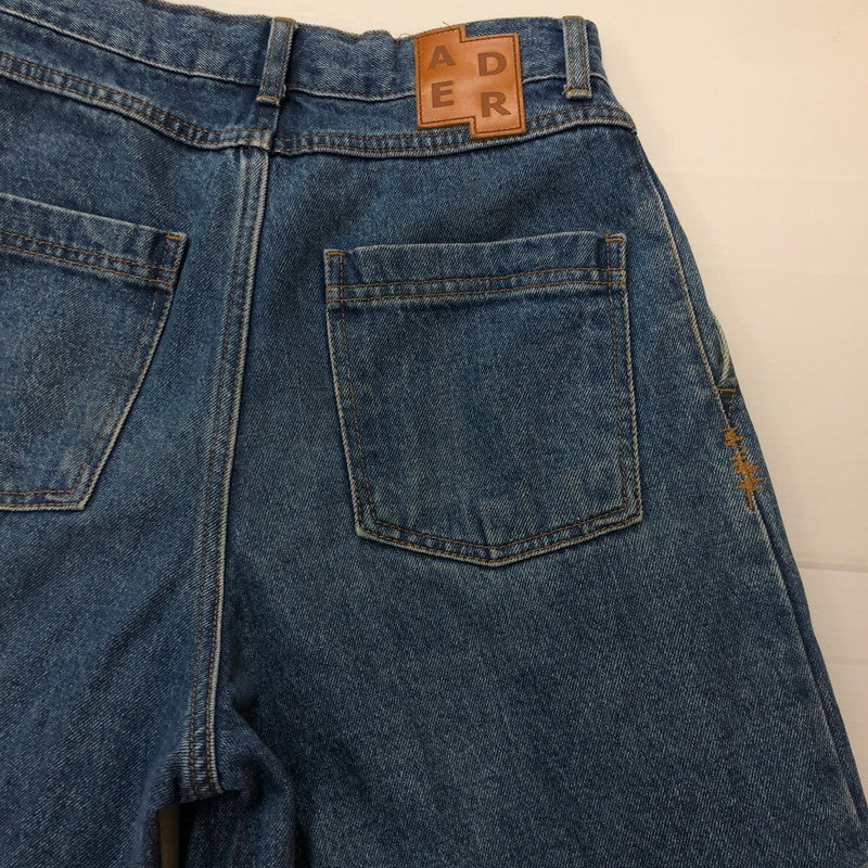 【現状渡し品】【メンズ】 ADERERROR アンダーエラー SV TAG JEANS BMSGFYJE102BLS シルバータグ ジーンズ ボトムス デニムパンツ 152-250823-yo-26-tei サイズ：S カラー：ブルー 万代Net店