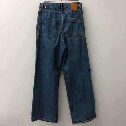 【現状渡し品】【メンズ】 ADERERROR アンダーエラー SV TAG JEANS BMSGFYJE102BLS シルバータグ ジーンズ ボトムス デニムパンツ 152-250823-yo-26-tei サイズ：S カラー：ブルー 万代Net店