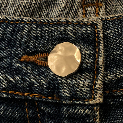 【現状渡し品】【メンズ】 ADERERROR アンダーエラー SV TAG JEANS BMSGFYJE102BLS シルバータグ ジーンズ ボトムス デニムパンツ 152-250823-yo-26-tei サイズ：S カラー：ブルー 万代Net店