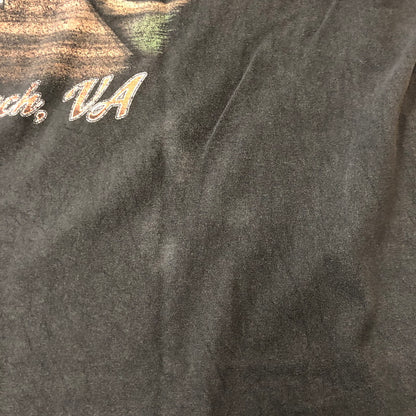 【現状渡し品】【メンズ】 HARLEY DAVIDSON ハーレーダビッドソン 00’s HARLEY HEAVEN SKULL TEE S/S 2000年代 ハーレーヘヴンスカルTシャツ ショートスリーブ トップス 半袖 145-250824-ts-20-tei サイズ：サイズ不明 カラー：ブラック 万代Net店