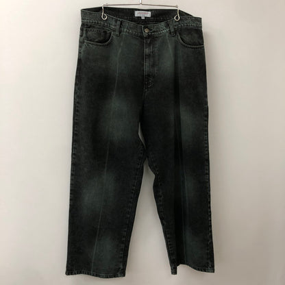 【現状渡し品】【メンズ】 YARDSALE ヤードセール BLEACHED PHANTASY JEANS ブリーチ ファンタシー ジーンズ ボトムス デニムパンツ 153-250823-yo-29-tei サイズ：XL カラー：エメラルド 万代Net店