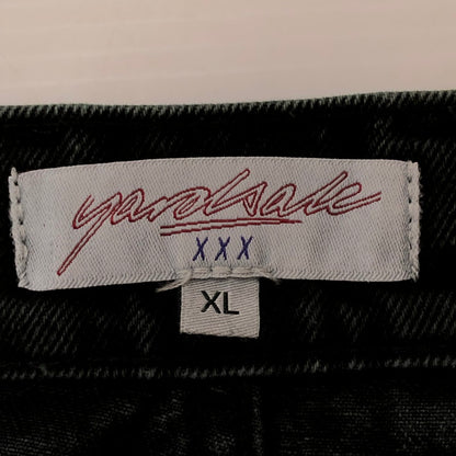 【現状渡し品】【メンズ】 YARDSALE ヤードセール BLEACHED PHANTASY JEANS ブリーチ ファンタシー ジーンズ ボトムス デニムパンツ 153-250823-yo-29-tei サイズ：XL カラー：エメラルド 万代Net店