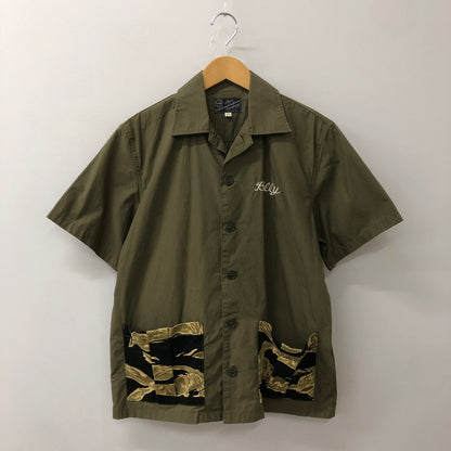 【中古品】【メンズ】 Buzz Rickson's バズリクソンズ VIET-NAM SHIRT US ARMY S/S BR38405 ベトナムシャツ ユナイテッドステイツアーミー ショートスリーブ トップス 半袖 145-250824-ts-22-tei サイズ：15-15 1/2 カラー：カーキ 万代Net店