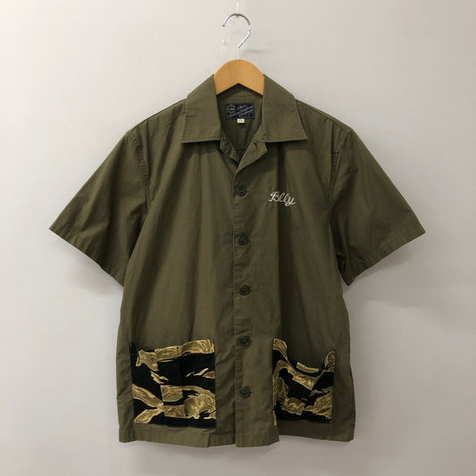 【中古品】【メンズ】 Buzz Rickson's バズリクソンズ VIET-NAM SHIRT US ARMY S/S BR38405 ベトナムシャツ ユナイテッドステイツアーミー ショートスリーブ トップス 半袖 145-250824-ts-22-tei サイズ：15-15 1/2 カラー：カーキ 万代Net店