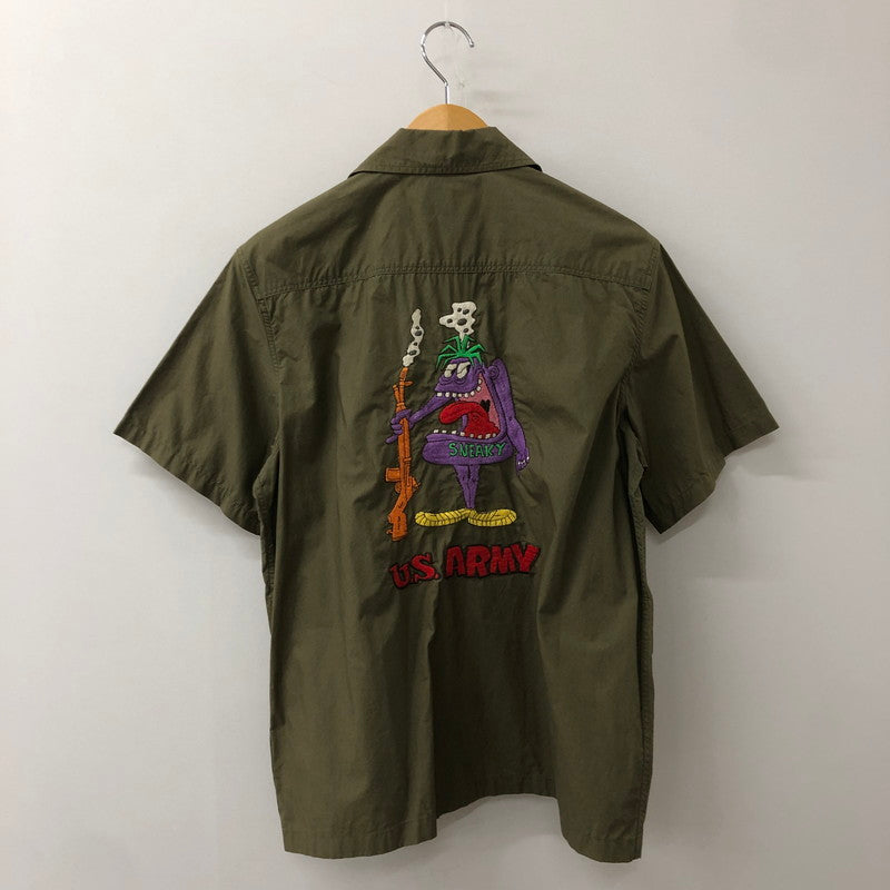 【中古品】【メンズ】 Buzz Rickson's バズリクソンズ VIET-NAM SHIRT US ARMY S/S BR38405 ベトナムシャツ ユナイテッドステイツアーミー ショートスリーブ トップス 半袖 145-250824-ts-22-tei サイズ：15-15 1/2 カラー：カーキ 万代Net店