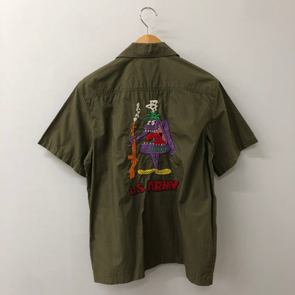 【中古品】【メンズ】 Buzz Rickson's バズリクソンズ VIET-NAM SHIRT US ARMY S/S BR38405 ベトナムシャツ ユナイテッドステイツアーミー ショートスリーブ トップス 半袖 145-250824-ts-22-tei サイズ：15-15 1/2 カラー：カーキ 万代Net店